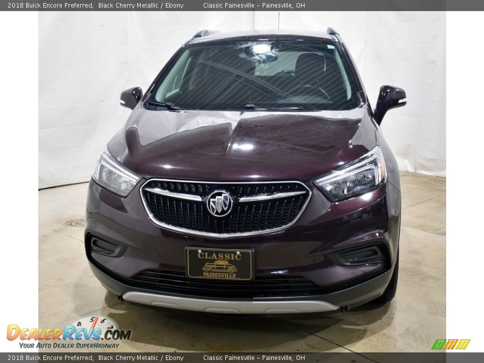 2018 Buick Encore Preferred Black Cherry Metallic / Ebony Photo #4