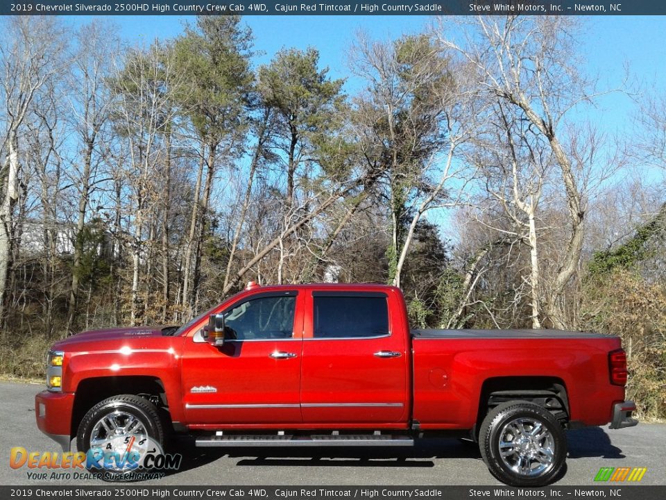 2019 Chevrolet Silverado 2500HD High Country Crew Cab 4WD Cajun Red Tintcoat / High Country Saddle Photo #1