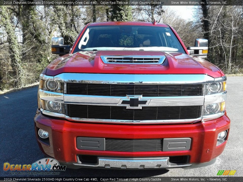 2019 Chevrolet Silverado 2500HD High Country Crew Cab 4WD Cajun Red Tintcoat / High Country Saddle Photo #4