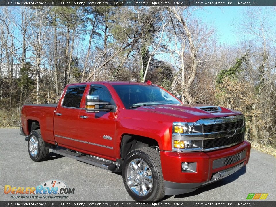 2019 Chevrolet Silverado 2500HD High Country Crew Cab 4WD Cajun Red Tintcoat / High Country Saddle Photo #6