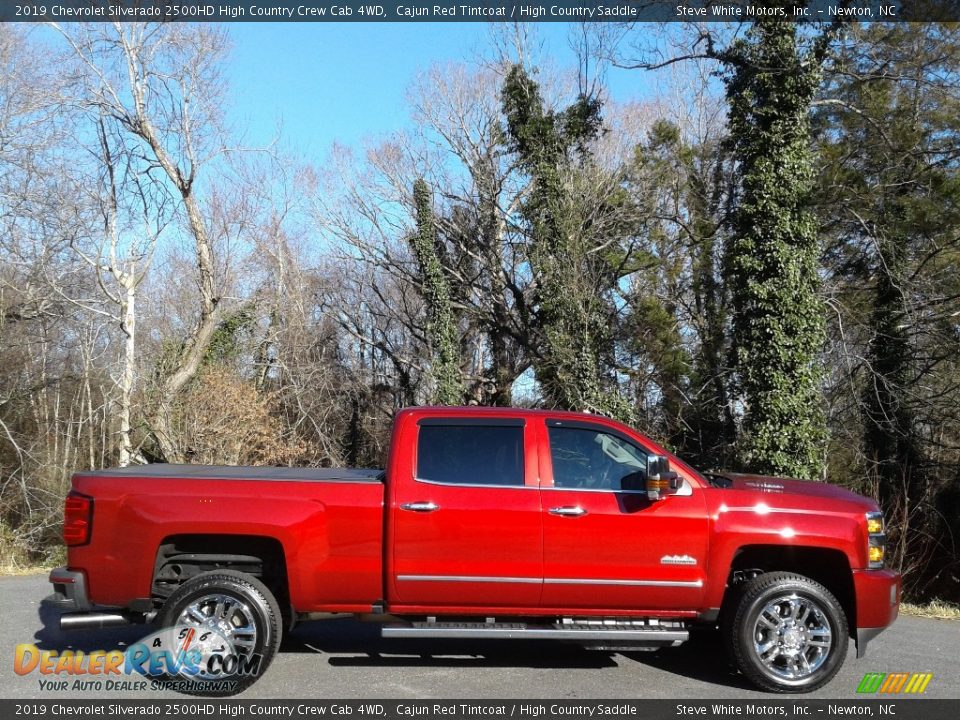 2019 Chevrolet Silverado 2500HD High Country Crew Cab 4WD Cajun Red Tintcoat / High Country Saddle Photo #7