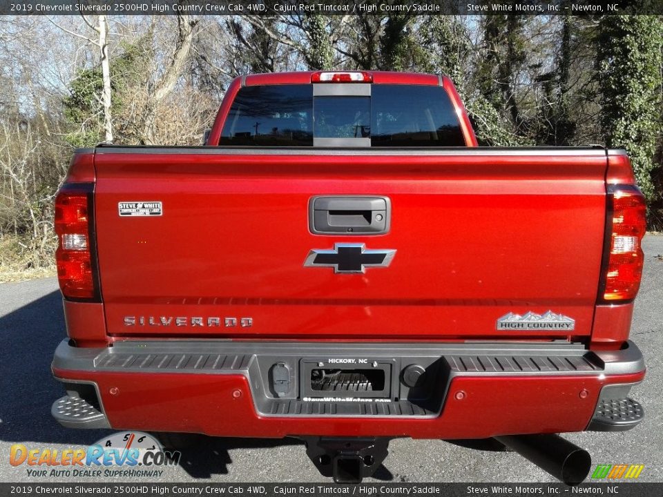 2019 Chevrolet Silverado 2500HD High Country Crew Cab 4WD Cajun Red Tintcoat / High Country Saddle Photo #9