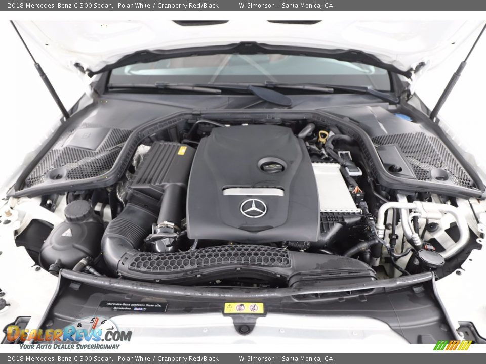 2018 Mercedes-Benz C 300 Sedan 2.0 Liter Turbocharged DOHC 16-Valve VVT 4 Cylinder Engine Photo #17