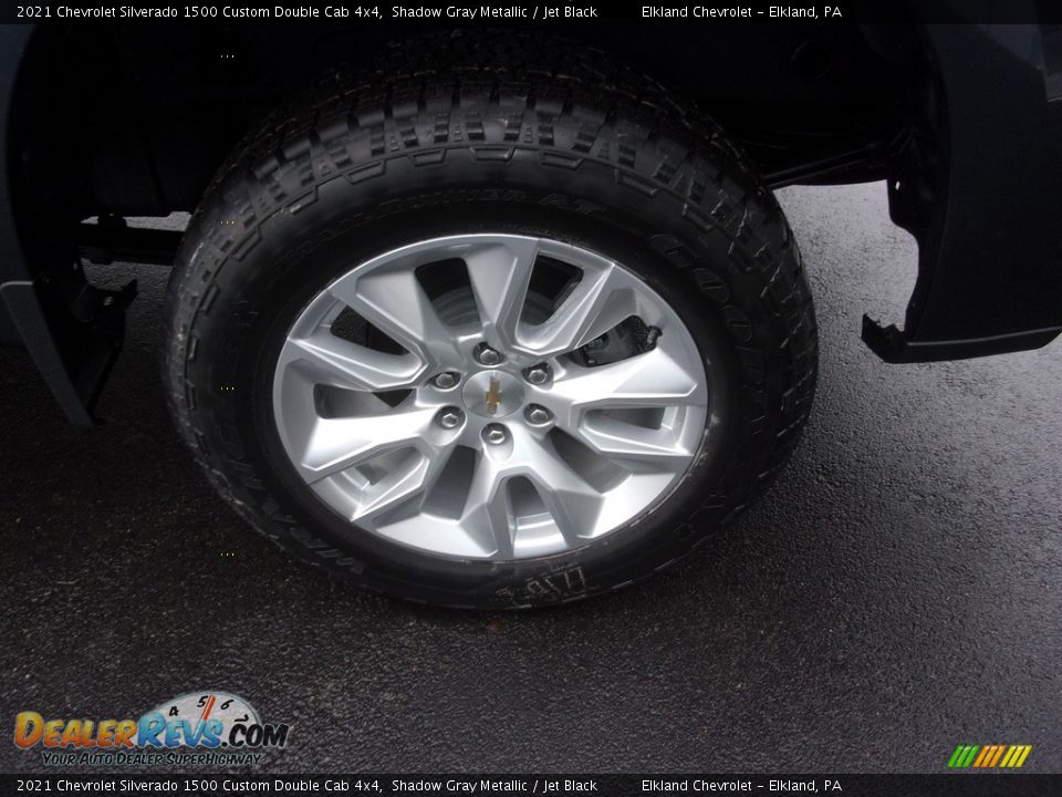 2021 Chevrolet Silverado 1500 Custom Double Cab 4x4 Wheel Photo #10