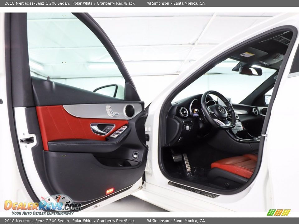 Door Panel of 2018 Mercedes-Benz C 300 Sedan Photo #19