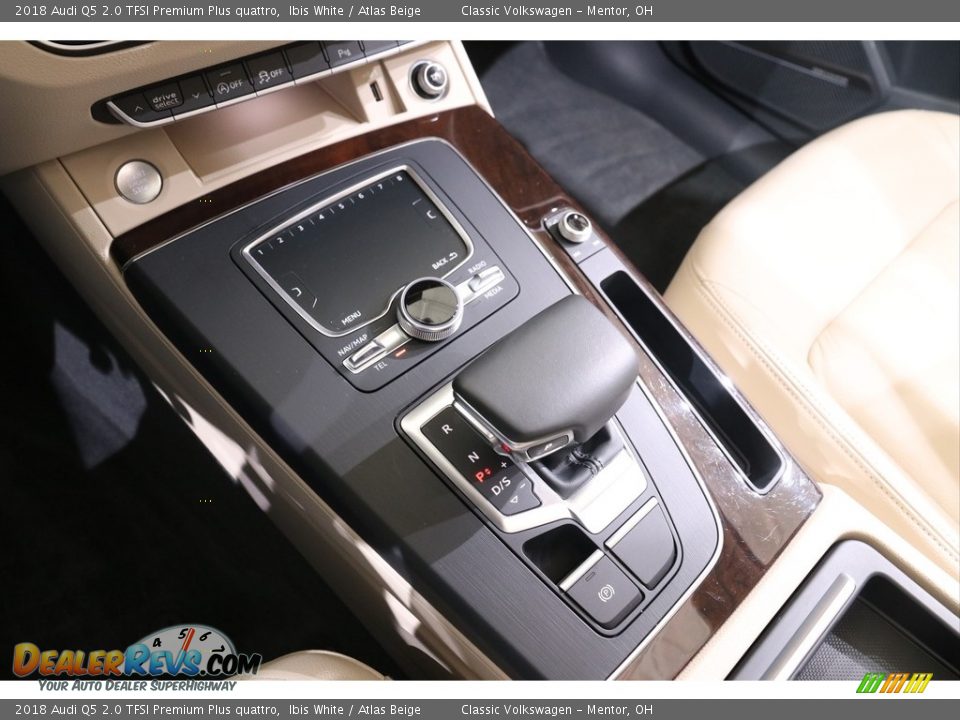 2018 Audi Q5 2.0 TFSI Premium Plus quattro Ibis White / Atlas Beige Photo #14