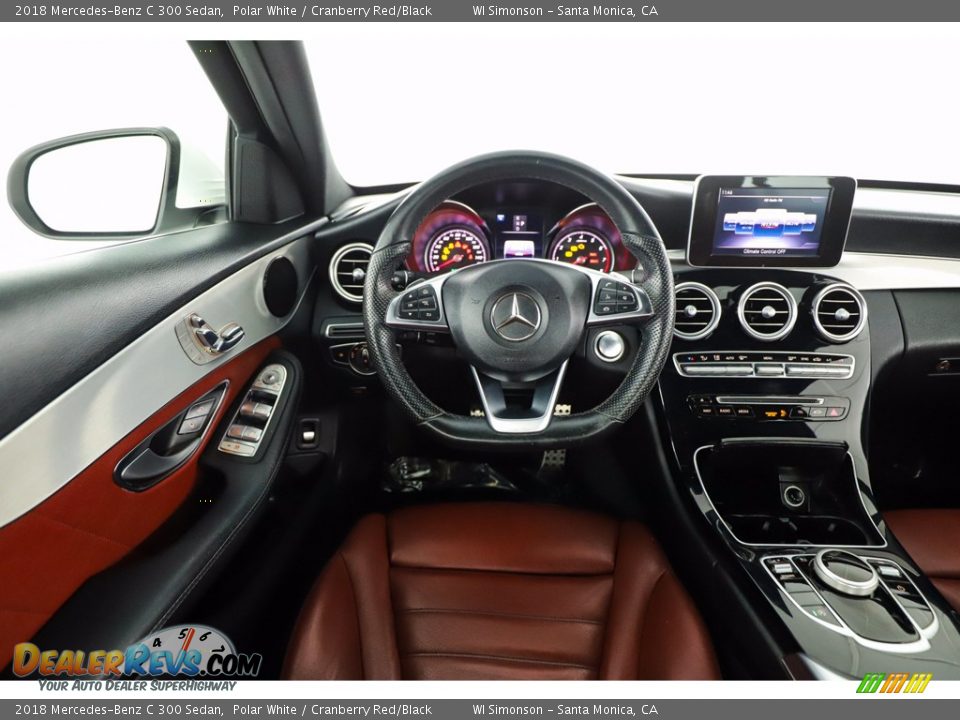 Dashboard of 2018 Mercedes-Benz C 300 Sedan Photo #23