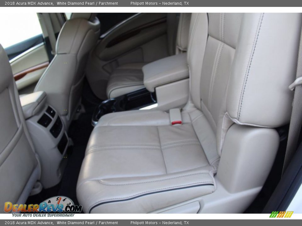 2018 Acura MDX Advance White Diamond Pearl / Parchment Photo #22