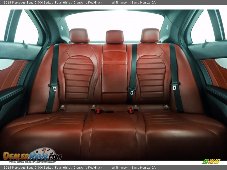 Rear Seat of 2018 Mercedes-Benz C 300 Sedan Photo #33