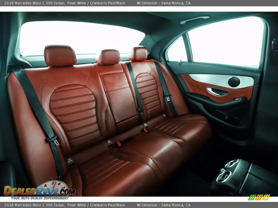 Rear Seat of 2018 Mercedes-Benz C 300 Sedan Photo #34