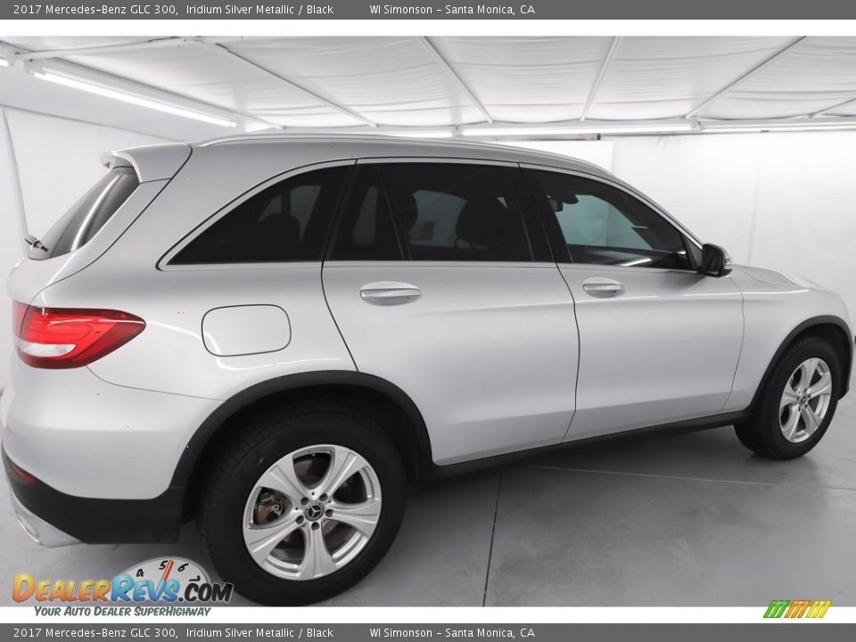 2017 Mercedes-Benz GLC 300 Iridium Silver Metallic / Black Photo #4