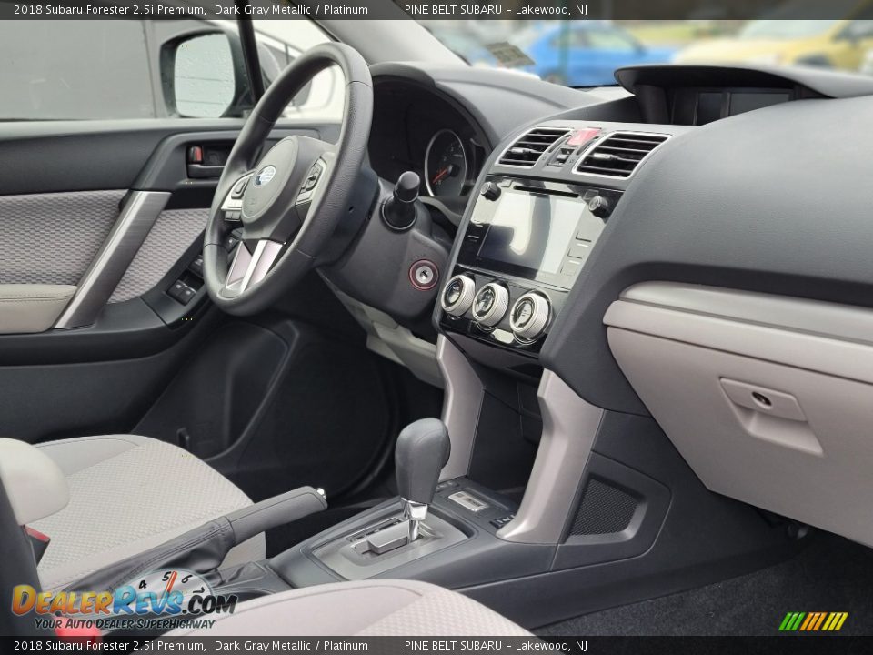 2018 Subaru Forester 2.5i Premium Dark Gray Metallic / Platinum Photo #3