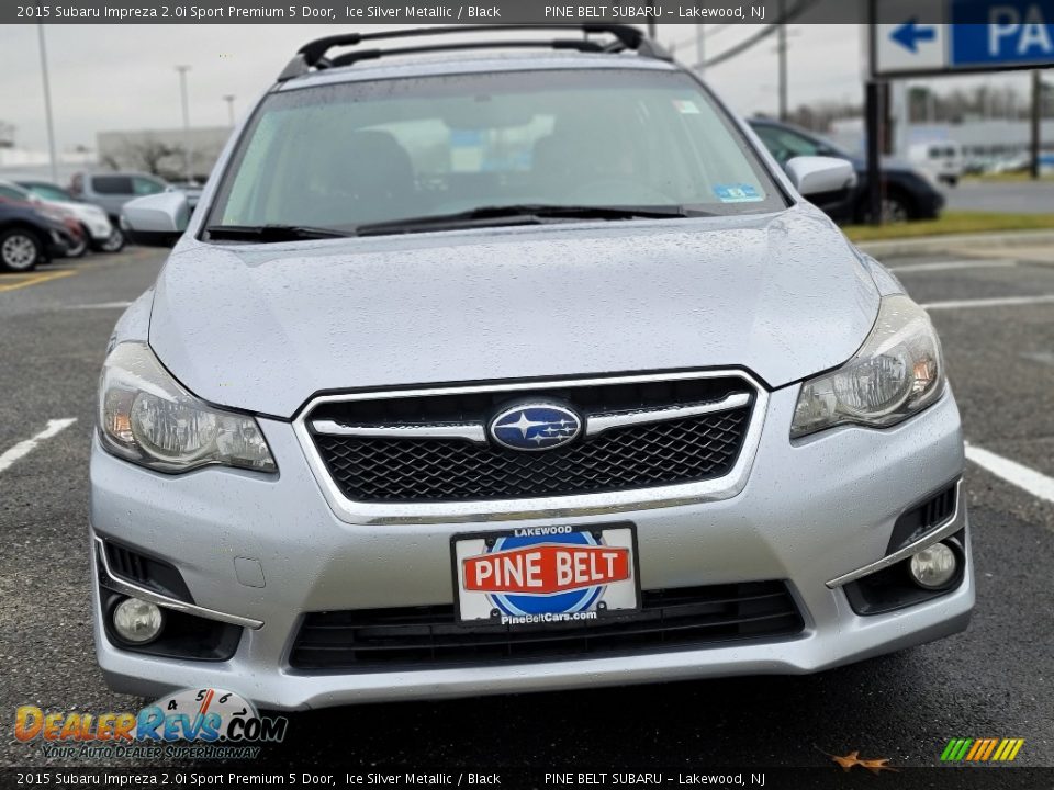 2015 Subaru Impreza 2.0i Sport Premium 5 Door Ice Silver Metallic / Black Photo #2