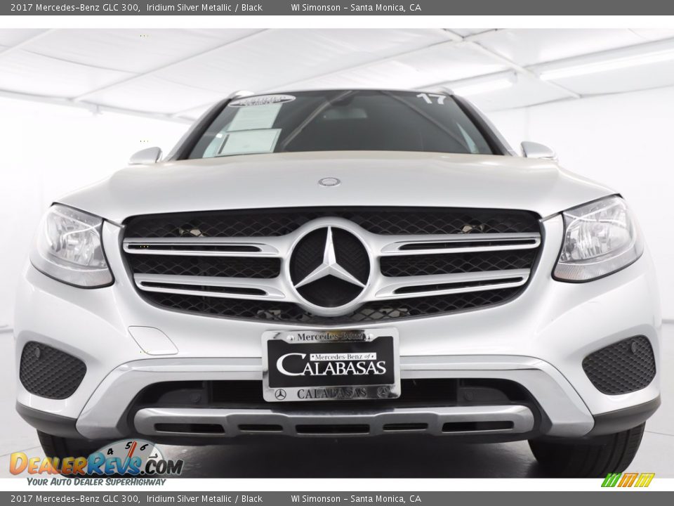 2017 Mercedes-Benz GLC 300 Iridium Silver Metallic / Black Photo #15