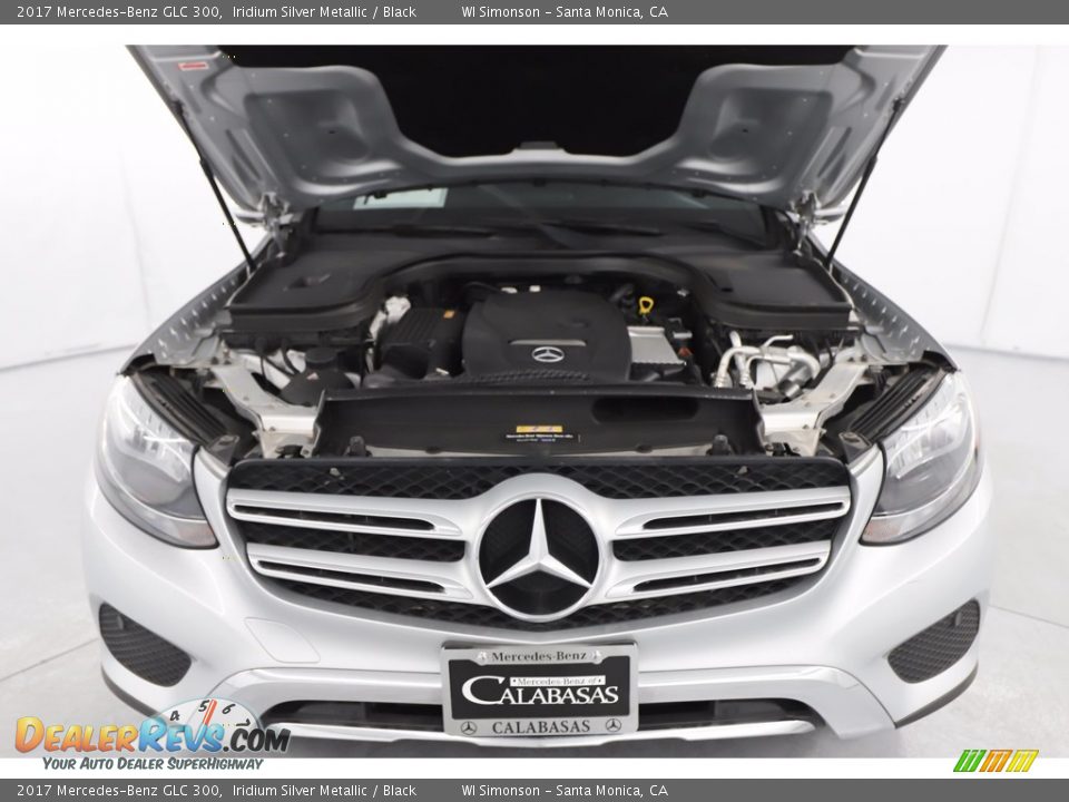 2017 Mercedes-Benz GLC 300 Iridium Silver Metallic / Black Photo #16