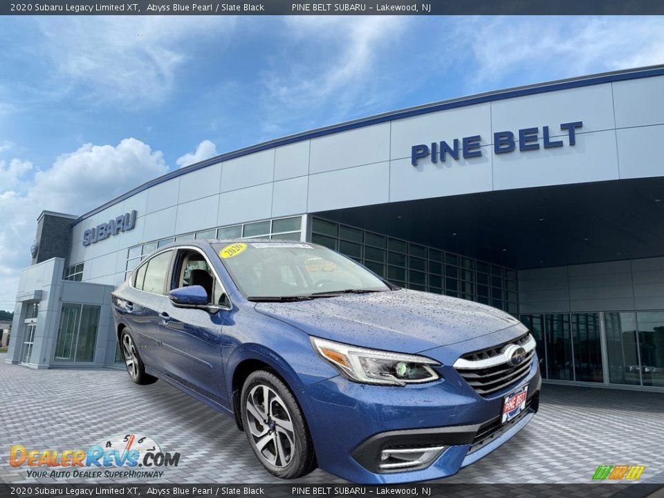 2020 Subaru Legacy Limited XT Abyss Blue Pearl / Slate Black Photo #1