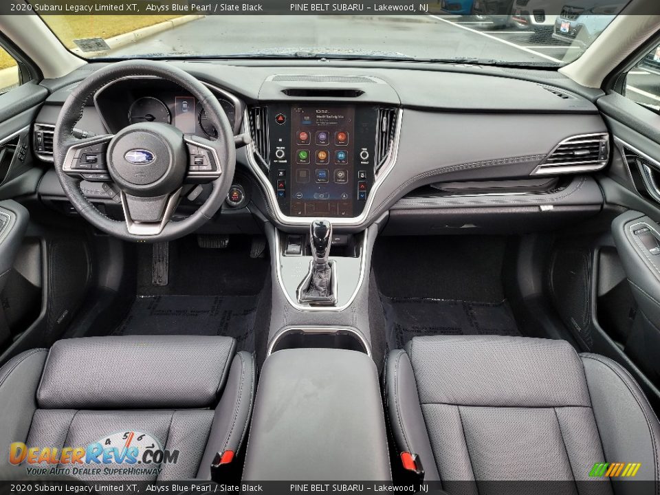 Slate Black Interior - 2020 Subaru Legacy Limited XT Photo #6