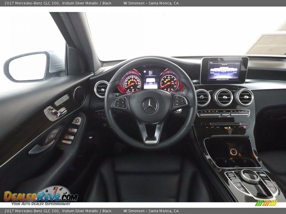 2017 Mercedes-Benz GLC 300 Iridium Silver Metallic / Black Photo #23