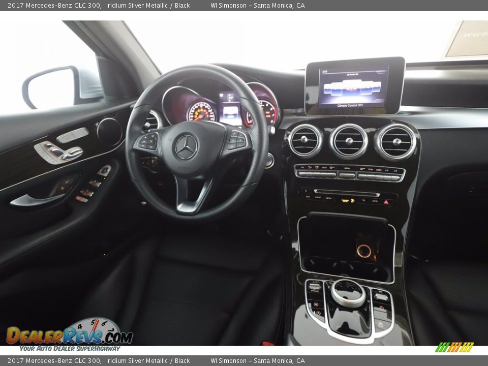 2017 Mercedes-Benz GLC 300 Iridium Silver Metallic / Black Photo #26