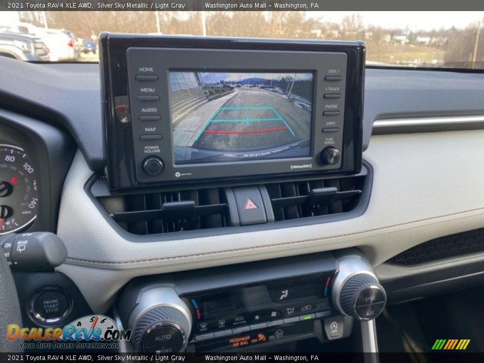 2021 Toyota RAV4 XLE AWD Silver Sky Metallic / Light Gray Photo #9