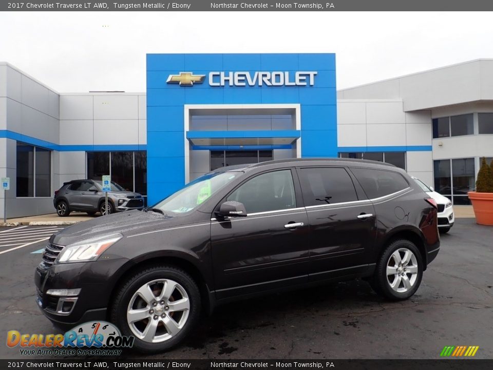 2017 Chevrolet Traverse LT AWD Tungsten Metallic / Ebony Photo #1