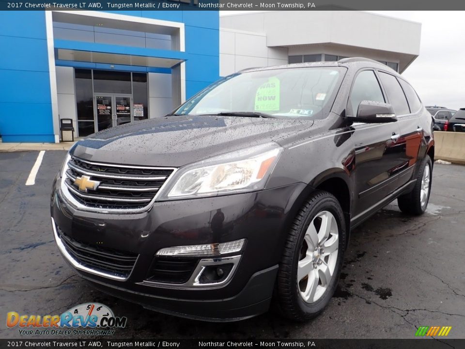 2017 Chevrolet Traverse LT AWD Tungsten Metallic / Ebony Photo #2