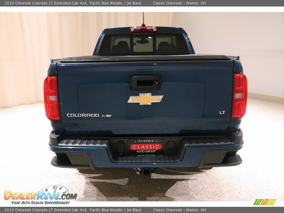 2019 Chevrolet Colorado LT Extended Cab 4x4 Pacific Blue Metallic / Jet Black Photo #19