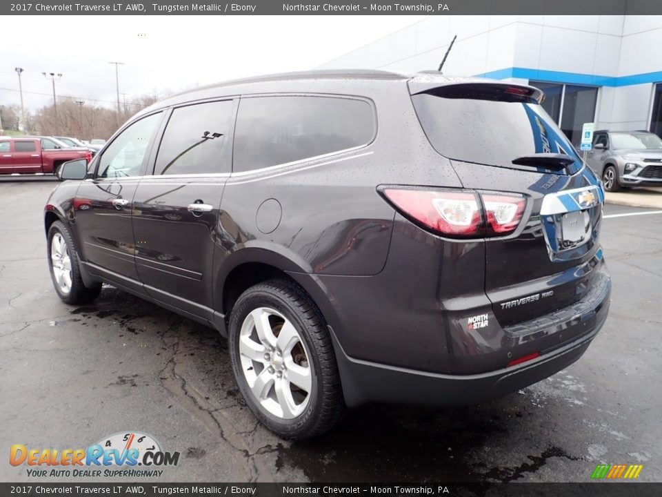 2017 Chevrolet Traverse LT AWD Tungsten Metallic / Ebony Photo #4