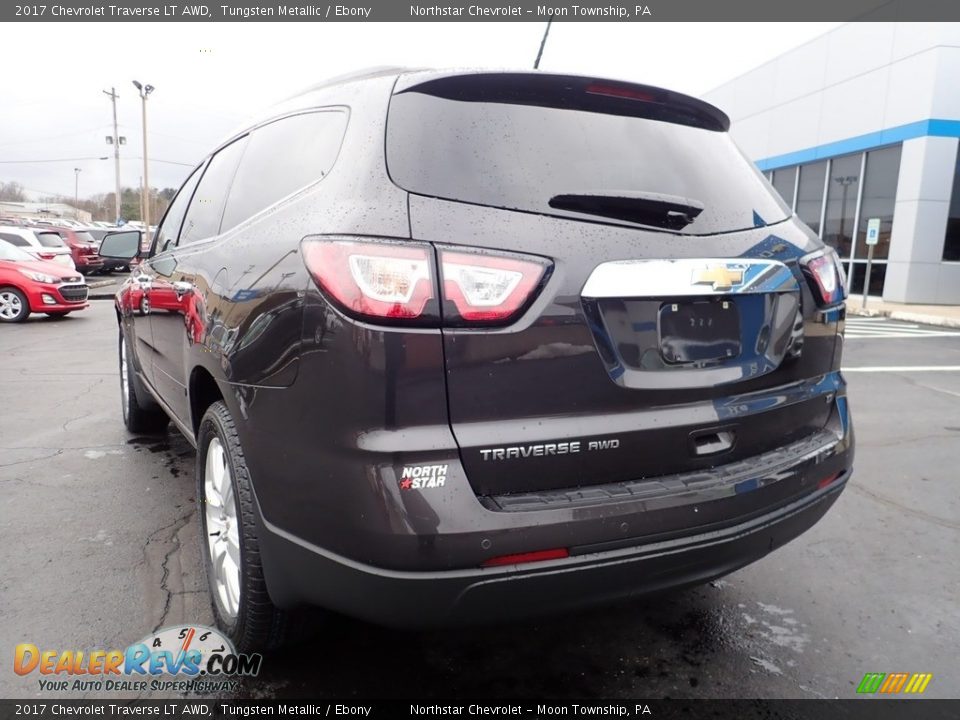 2017 Chevrolet Traverse LT AWD Tungsten Metallic / Ebony Photo #5