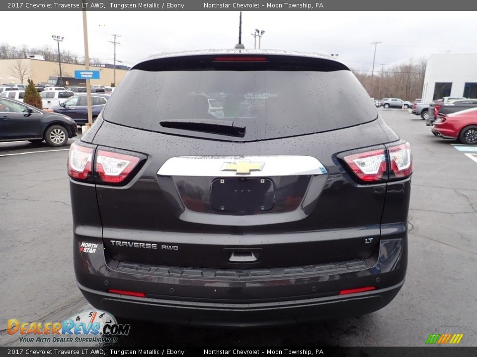 2017 Chevrolet Traverse LT AWD Tungsten Metallic / Ebony Photo #6