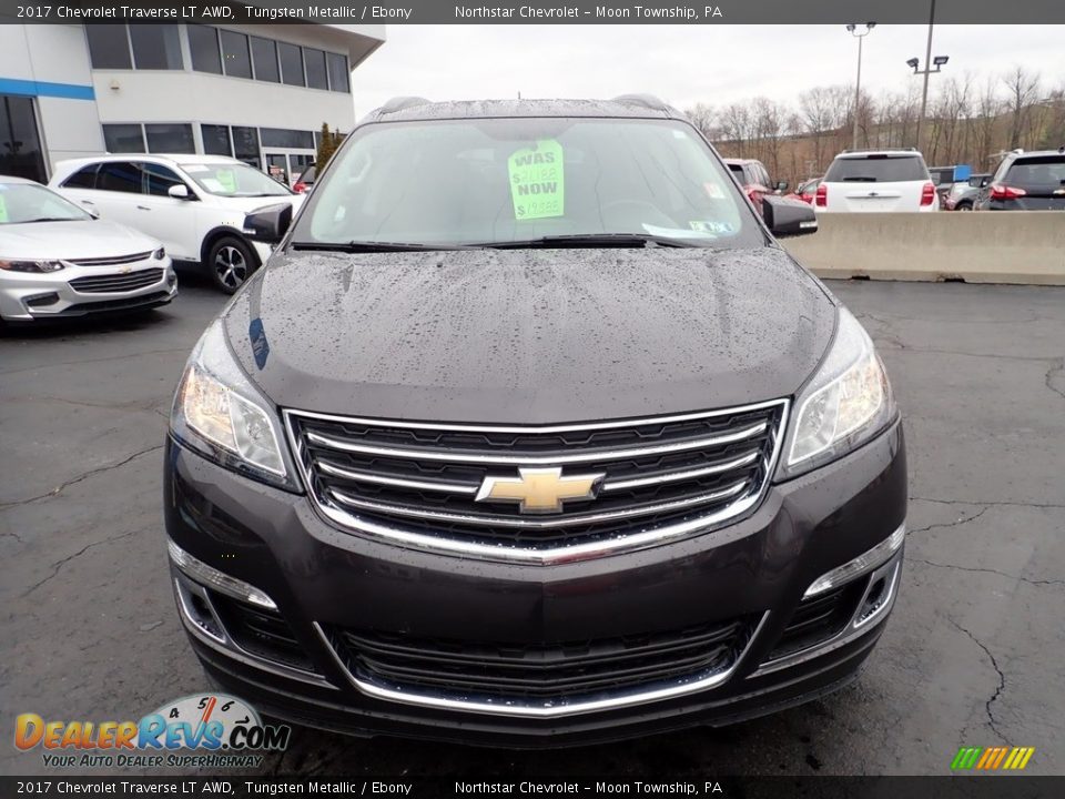 2017 Chevrolet Traverse LT AWD Tungsten Metallic / Ebony Photo #13