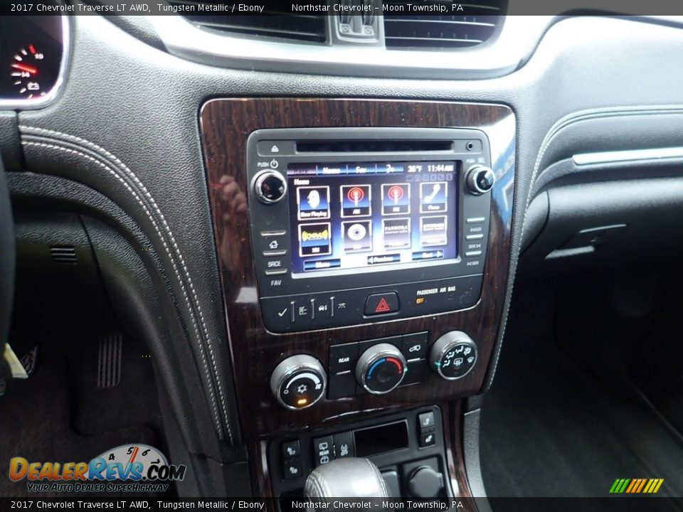 2017 Chevrolet Traverse LT AWD Tungsten Metallic / Ebony Photo #27