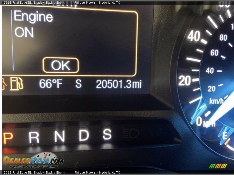 2018 Ford Edge SE Shadow Black / Ebony Photo #12