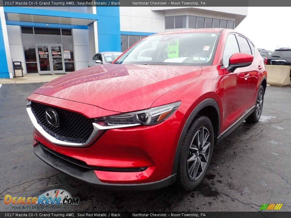 2017 Mazda CX-5 Grand Touring AWD Soul Red Metallic / Black Photo #2