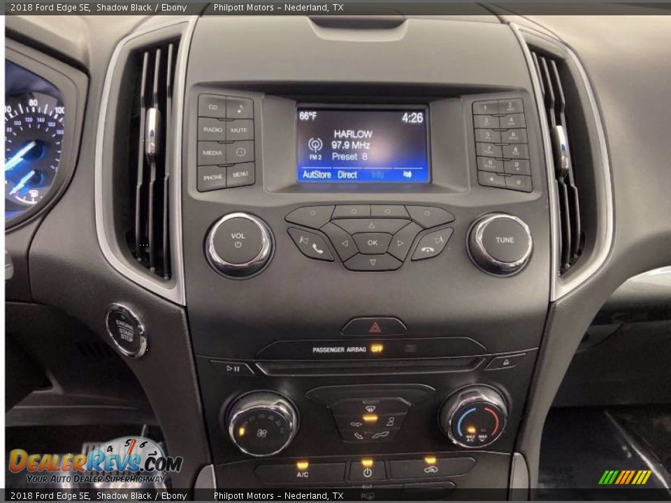 2018 Ford Edge SE Shadow Black / Ebony Photo #13