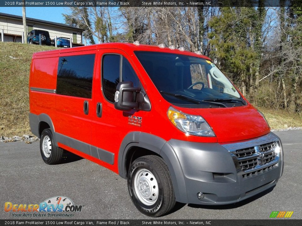 Flame Red 2018 Ram ProMaster 1500 Low Roof Cargo Van Photo #5