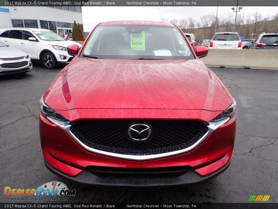 2017 Mazda CX-5 Grand Touring AWD Soul Red Metallic / Black Photo #13