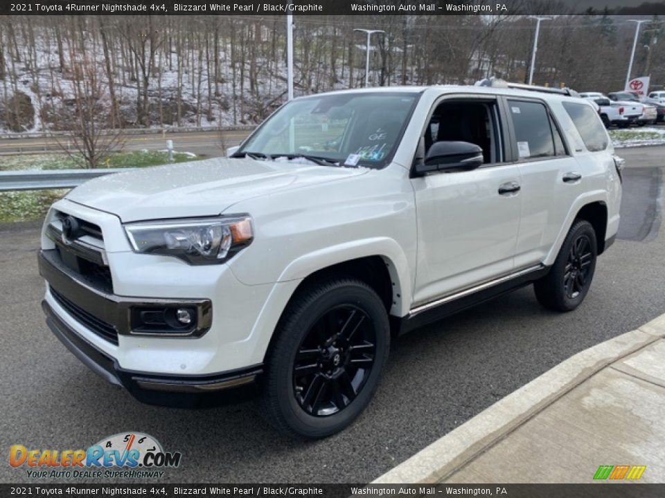 Front 3/4 View of 2021 Toyota 4Runner Nightshade 4x4 Photo #13