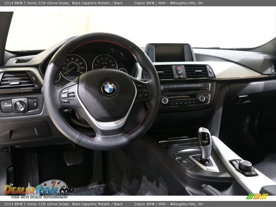 2014 BMW 3 Series 328i xDrive Sedan Black Sapphire Metallic / Black Photo #6