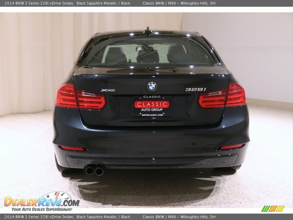 2014 BMW 3 Series 328i xDrive Sedan Black Sapphire Metallic / Black Photo #19