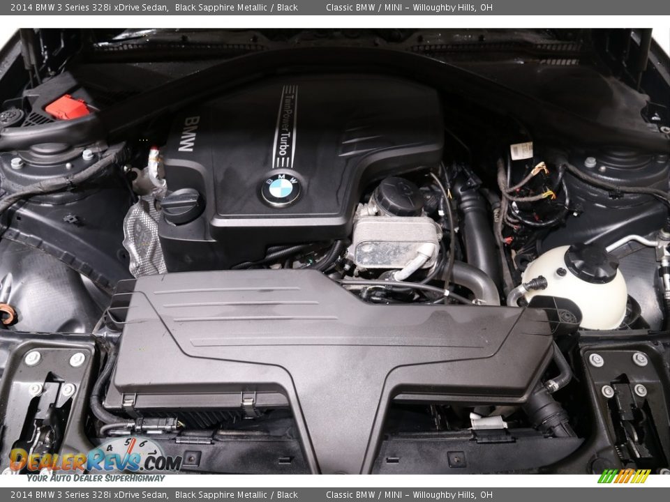 2014 BMW 3 Series 328i xDrive Sedan Black Sapphire Metallic / Black Photo #20