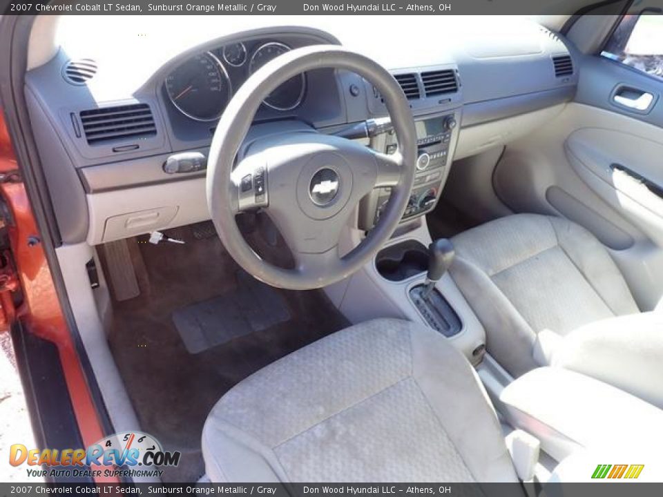 2007 Chevrolet Cobalt LT Sedan Sunburst Orange Metallic / Gray Photo #16