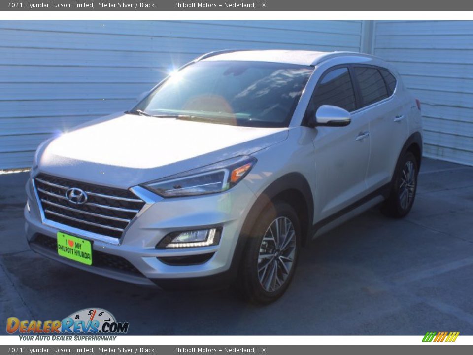 2021 Hyundai Tucson Limited Stellar Silver / Black Photo #4