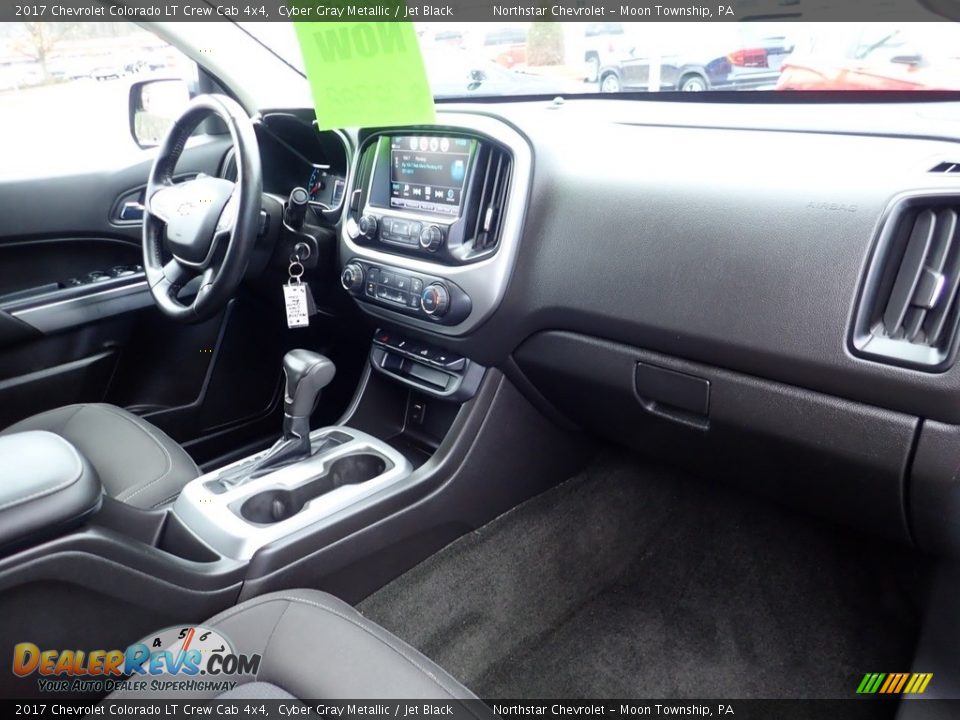 2017 Chevrolet Colorado LT Crew Cab 4x4 Cyber Gray Metallic / Jet Black Photo #15