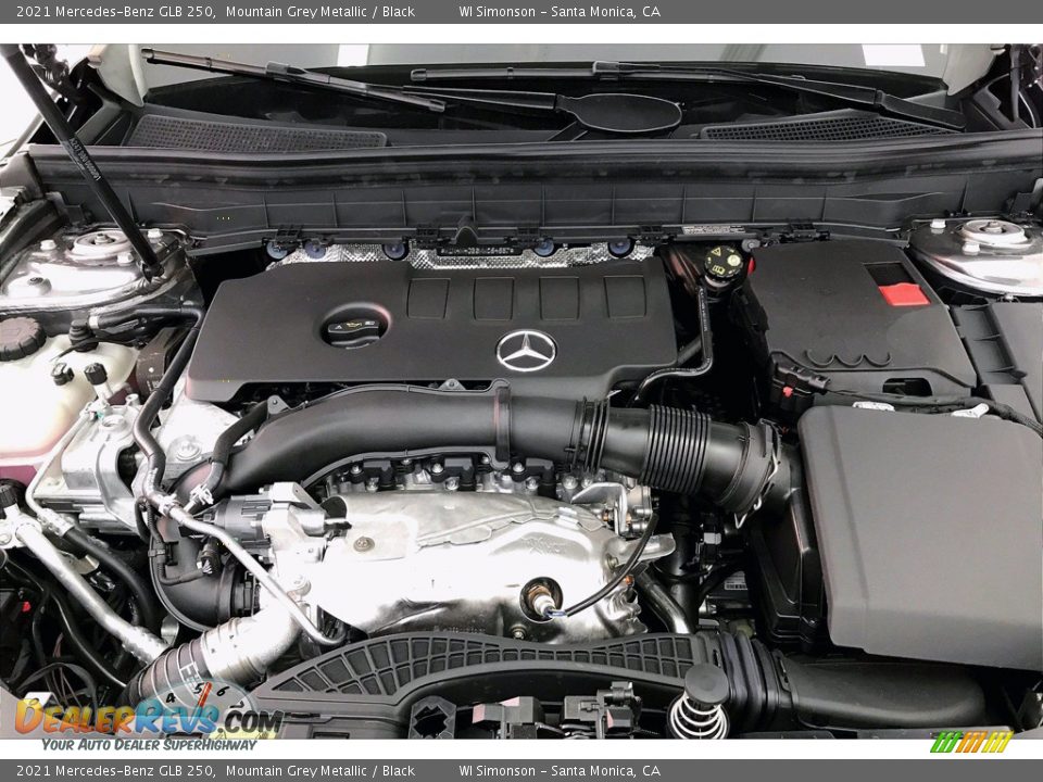 2021 Mercedes-Benz GLB 250 Mountain Grey Metallic / Black Photo #8