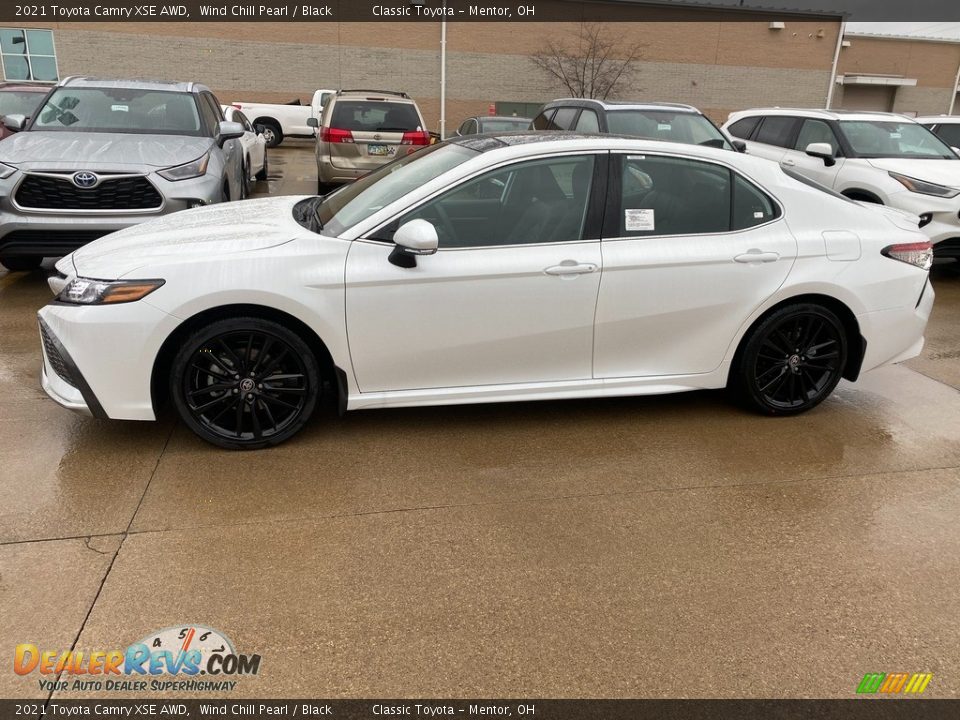 2021 Toyota Camry XSE AWD Wind Chill Pearl / Black Photo #1