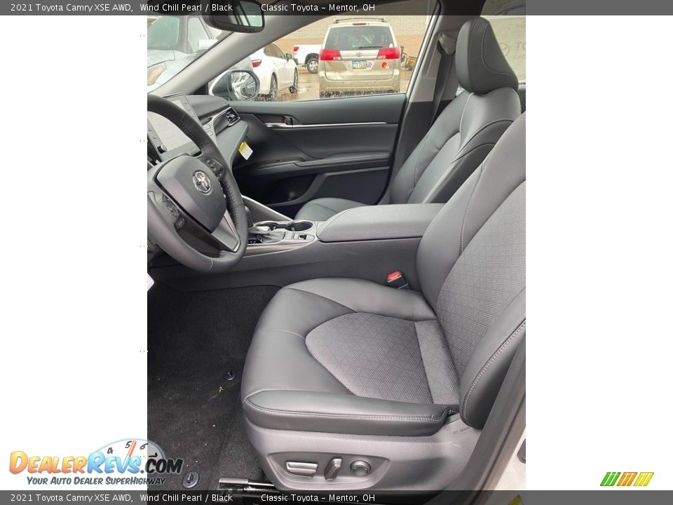 2021 Toyota Camry XSE AWD Wind Chill Pearl / Black Photo #2