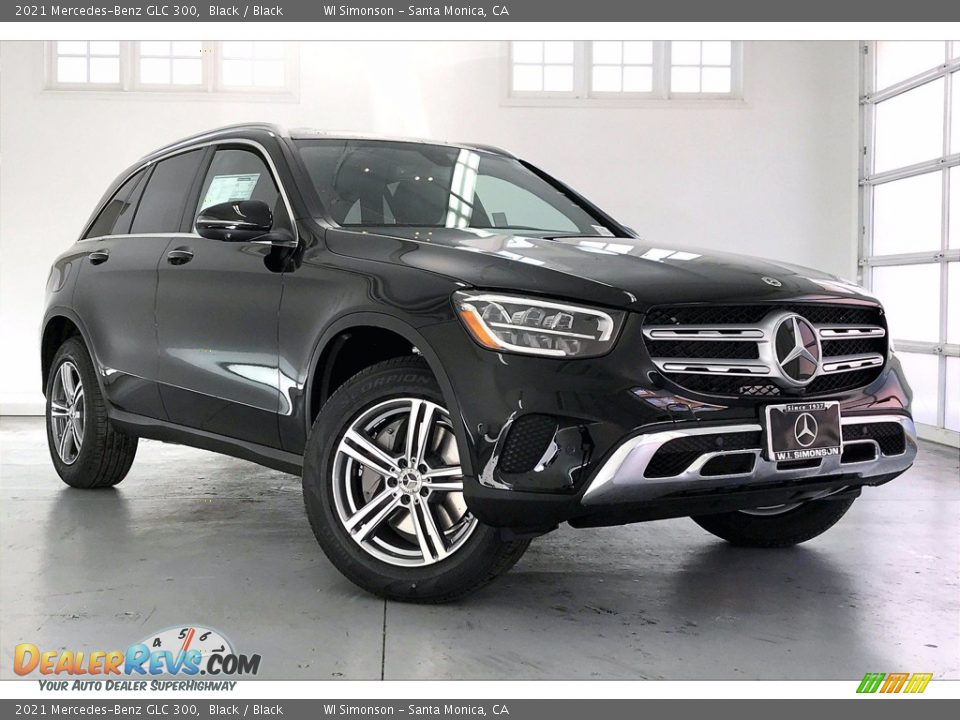 2021 Mercedes-Benz GLC 300 Black / Black Photo #10