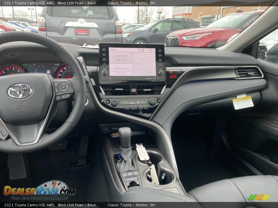 2021 Toyota Camry XSE AWD Wind Chill Pearl / Black Photo #4