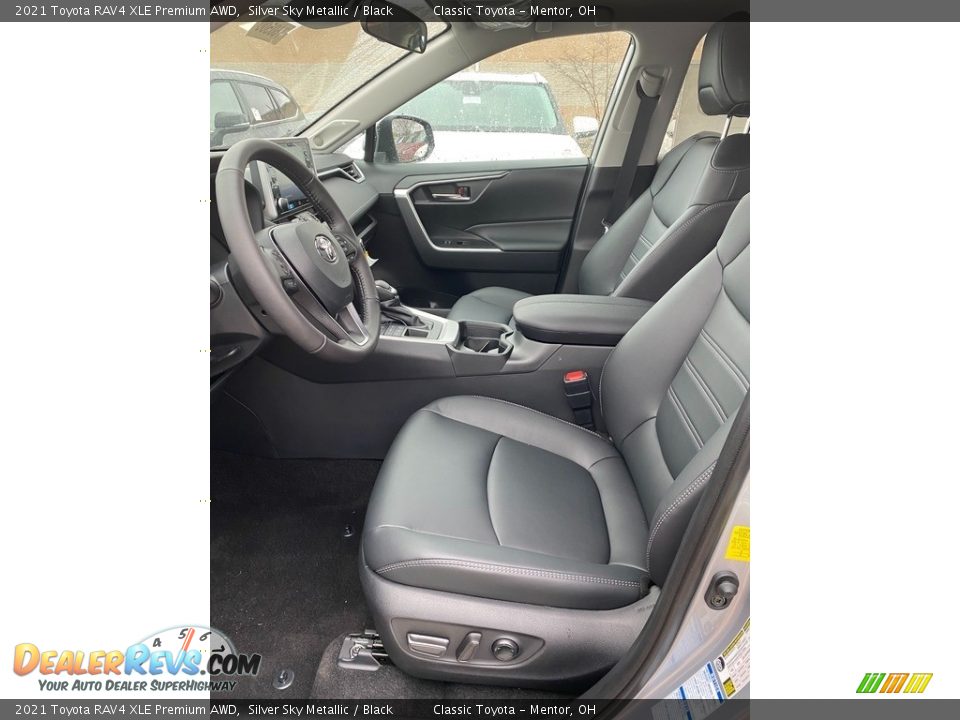 2021 Toyota RAV4 XLE Premium AWD Silver Sky Metallic / Black Photo #2